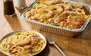 Olive Garden Menu with Prices 2025 152 Chicken Scampi (Serves 4 – 6)
