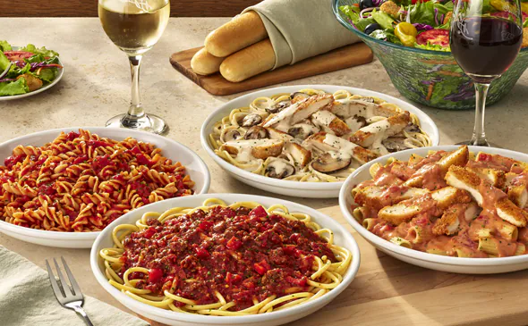 Olive Garden Menu with Prices 2025 67 Create Your Own Pasta