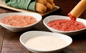 Olive Garden Menu with Prices 2025 34 Dipping Sauces Includes Breadsticks (V)