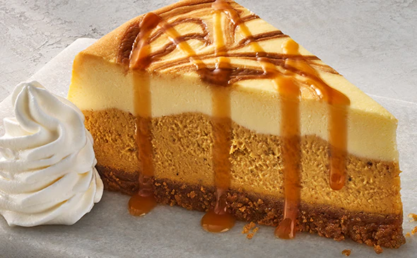 Olive Garden Menu with Prices 2025 95 Limited Time Pumpkin Cookie Butter Cheesecake (V)