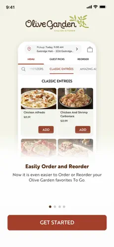 Olive garden App