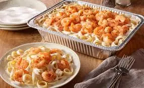 Olive Garden Menu with Prices 2025 23 Shrimp Alfredo (Serves 4 - 6)