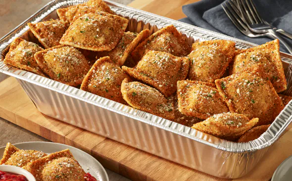 Olive Garden Menu with Prices 2025 165 Toasted Beef Ravioli (Serves 4 - 6)