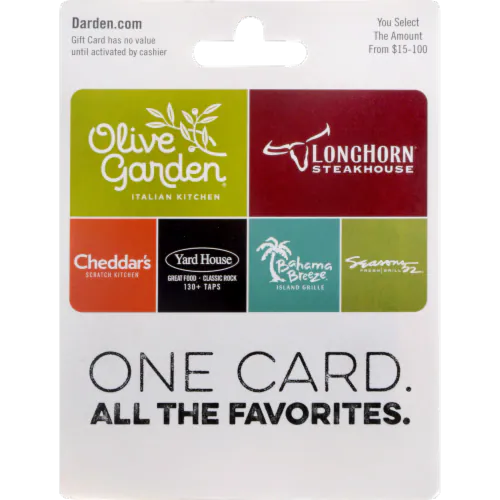 olive garden gift card